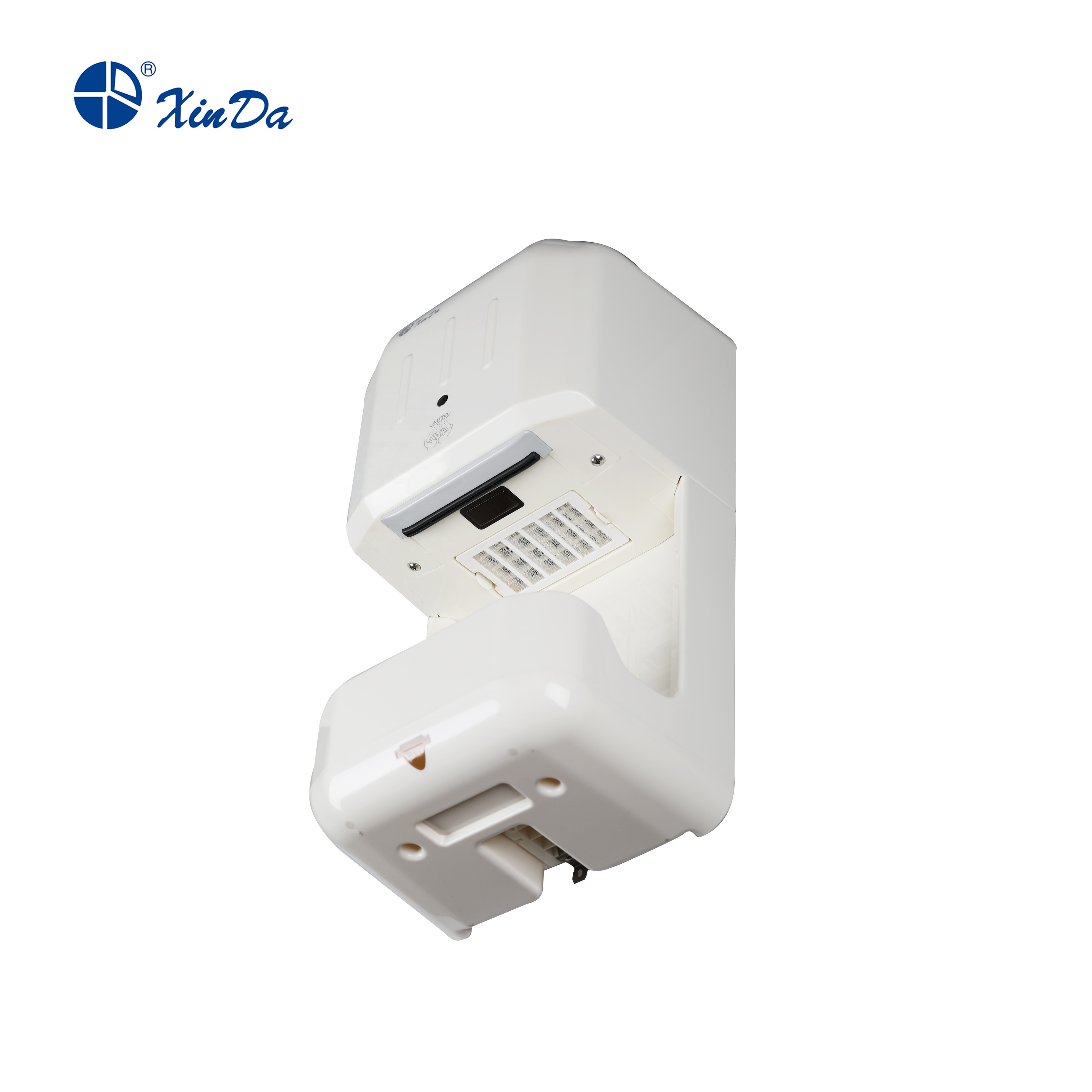 White Hand Dryer Automatic Infrared Induction Sensor Wall-Mounted