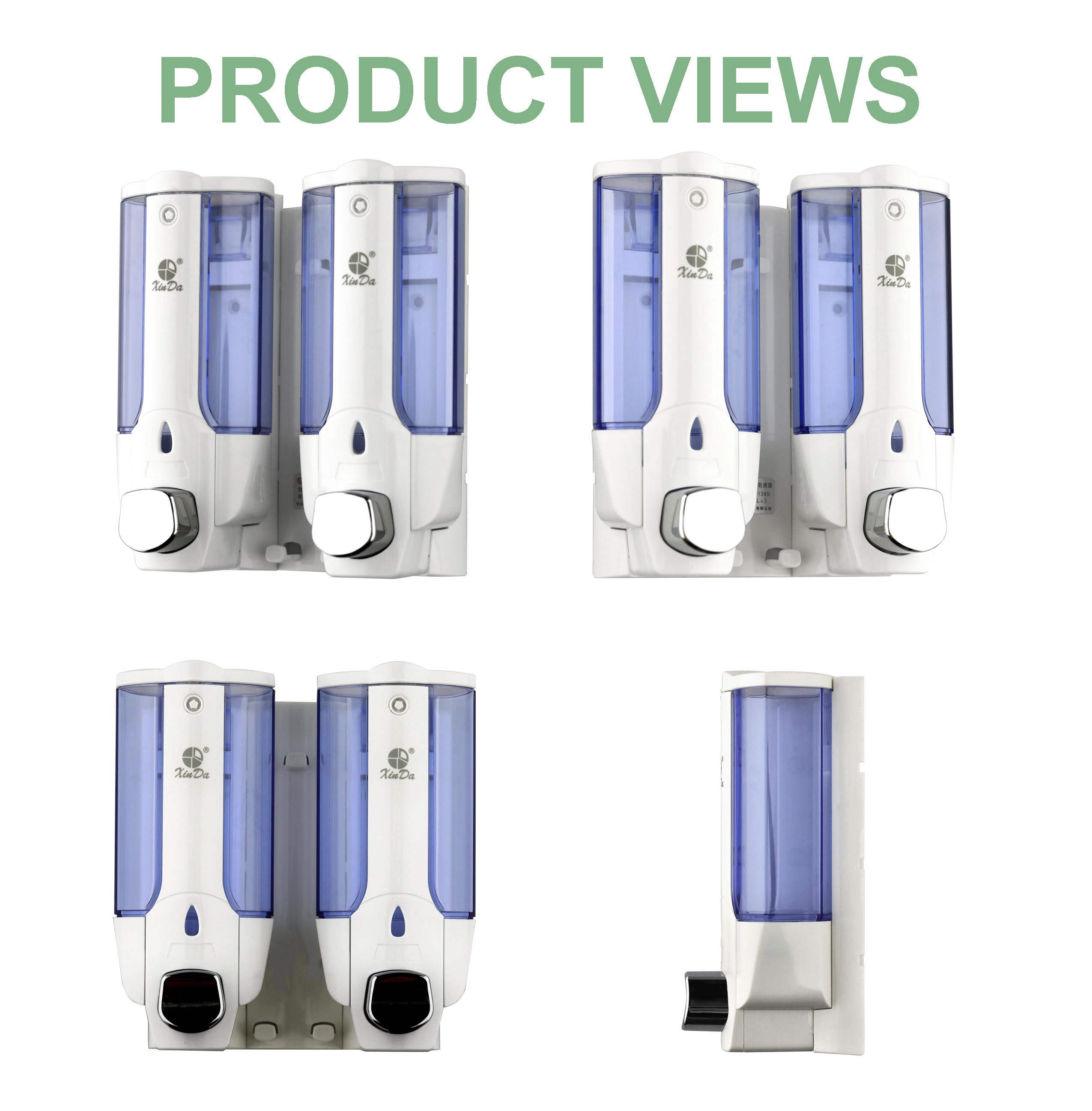 The XinDa ZYQ138s Wall Mounted Hands Free Auto Soap Dispenser Touch Less Soap Dispenser Soap Dispenser
