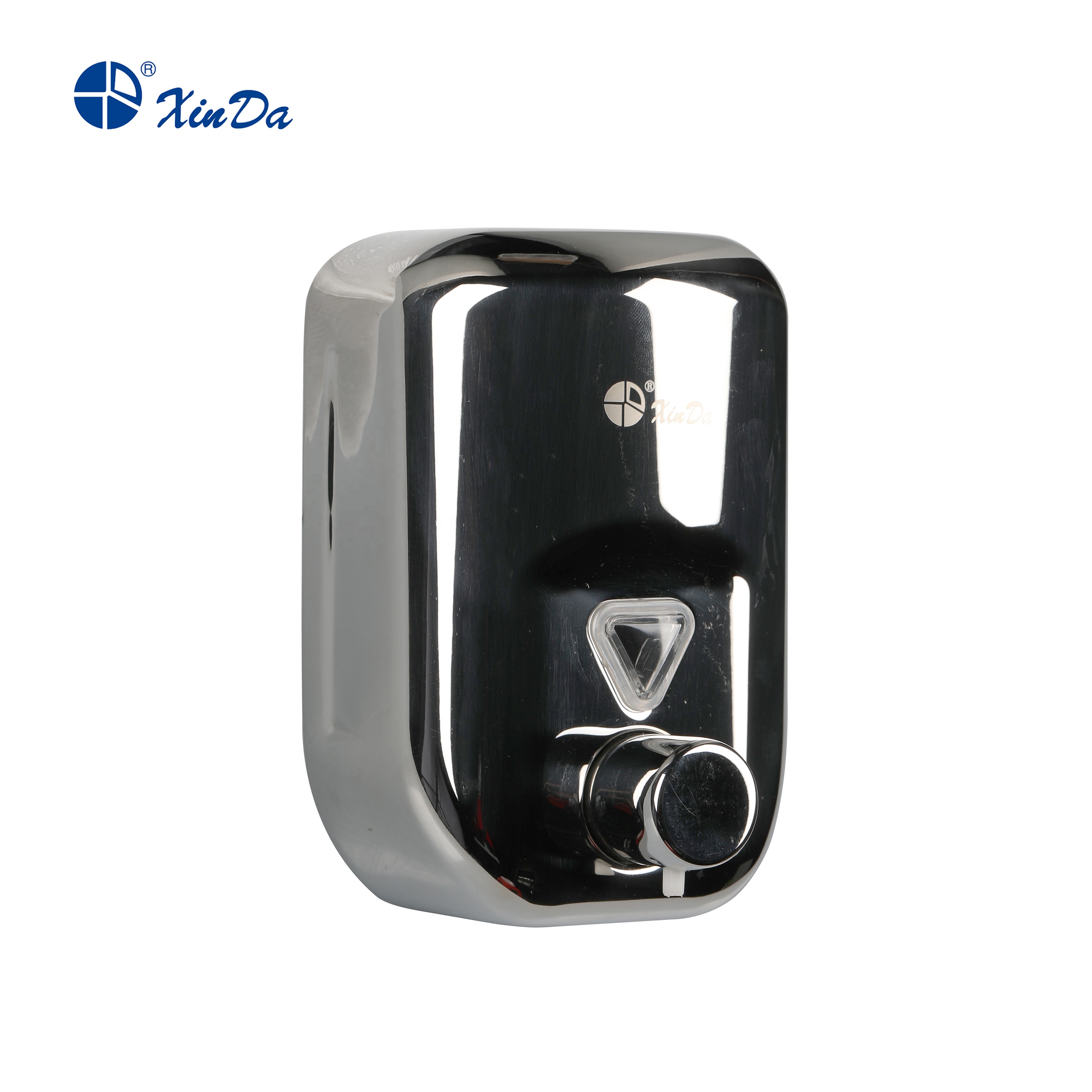 XINDA ZYQ82 Stainless Steel Wall Mounted Manual Soap Dispenser