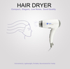 Professional Home Hair Dryer White Folding Hair Drier Hair Dryer