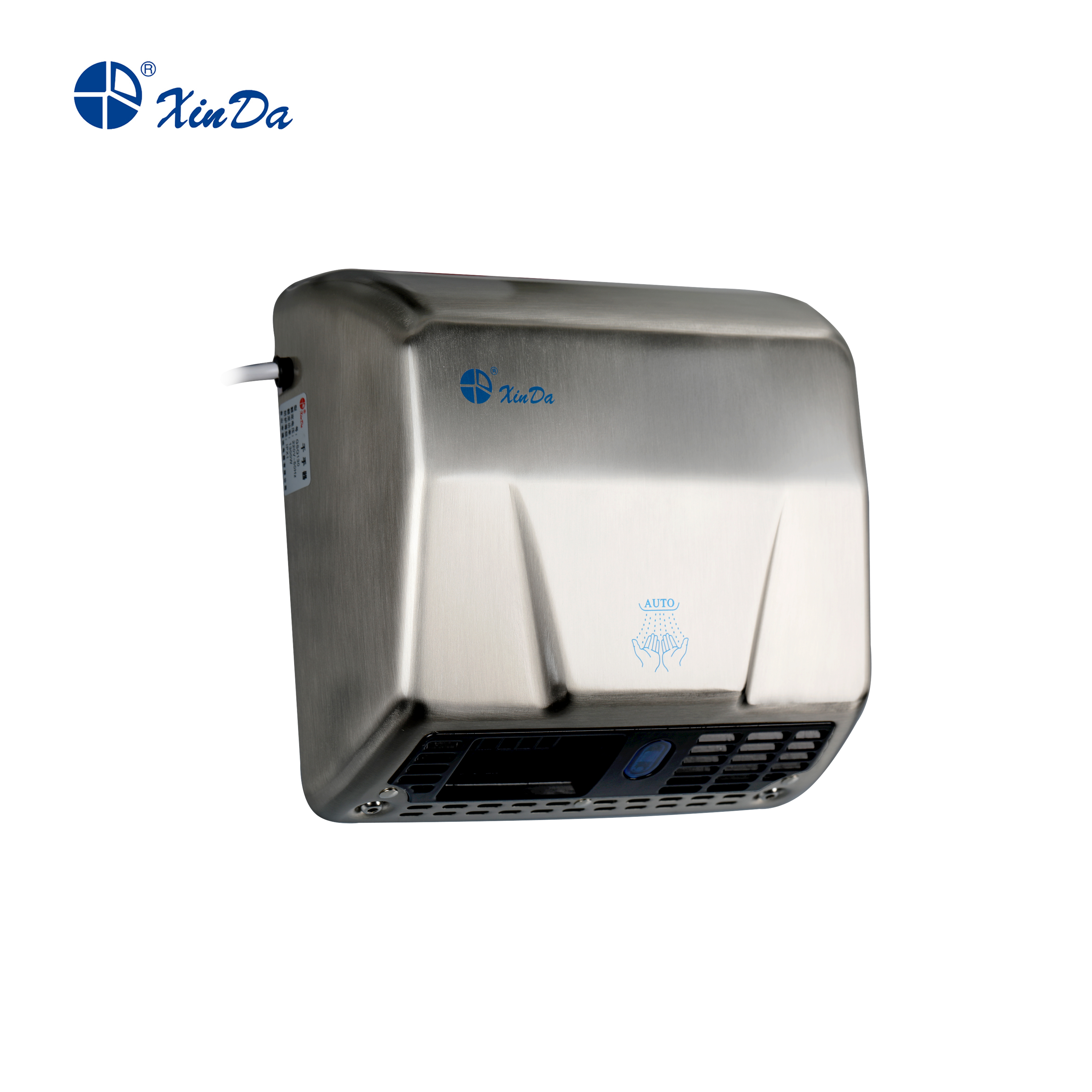 XINDA GSQ130 Automatic Brushed Hand Dryer