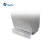 Silver Professional Jet Hand Dryer Automatic Infrared Sensor with Air Filter Fiber 