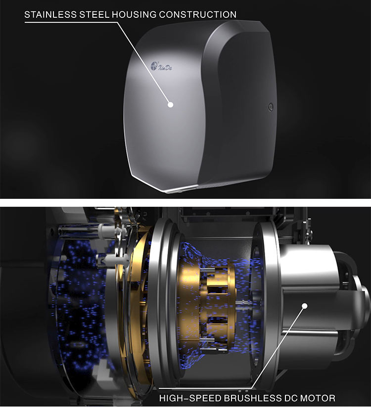 electronic hand dryers