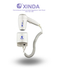 The XinDa RCY-120 18A Customized Printed Hotel Bathroom Wall Mounted Electrical Hair Dryer for 1200W Hair Dryer