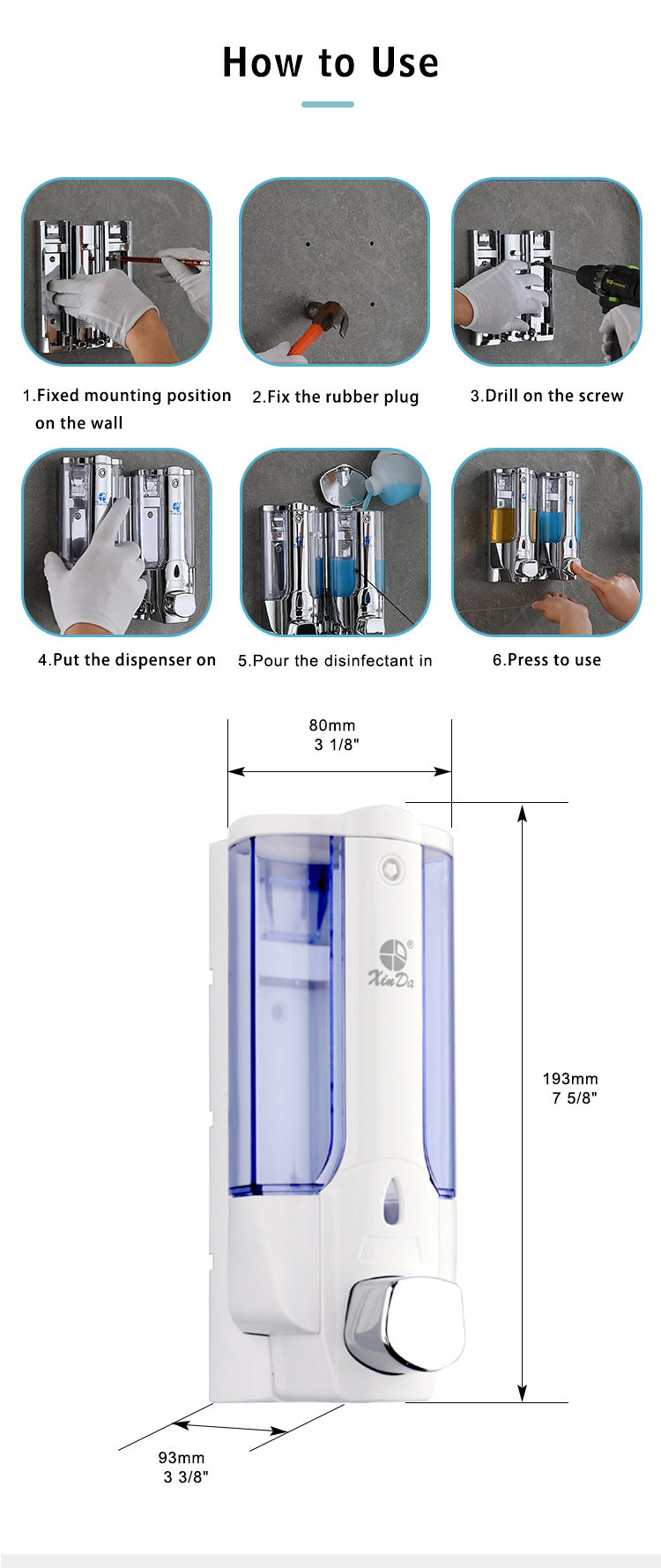 hand soap dispensers