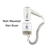 Commercial Professional Powerful Hair Dryer Wall Mounted Hotel Hair Dryer