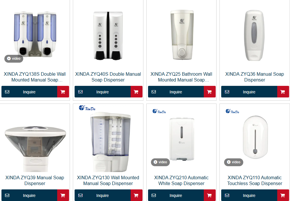 China soap dispenser