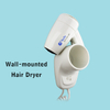Multifunction Wall-mounted with White Hotel & Home Hair Dryer
