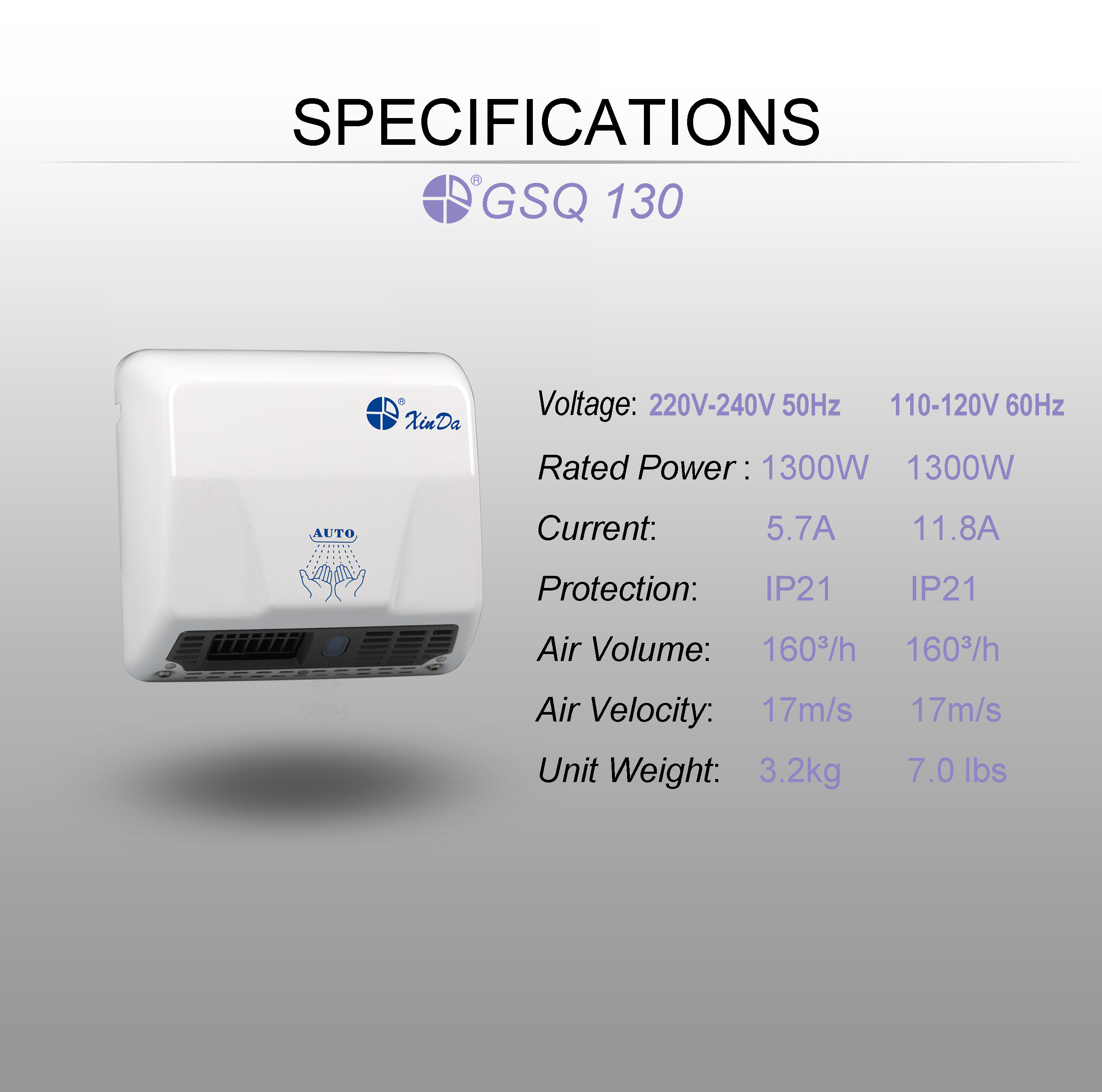 commercial restroom hand dryers