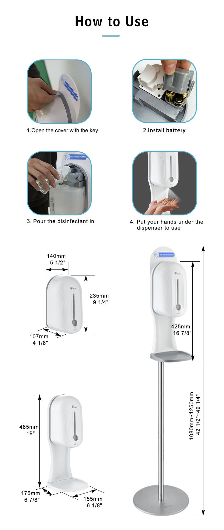 matte black soap dispenser 