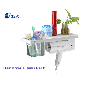 Safe Using Bathroom Mini Electric Professional Salon Hotel ABS Plastic White Hair DryerThe XINDA RCY-120 21C1