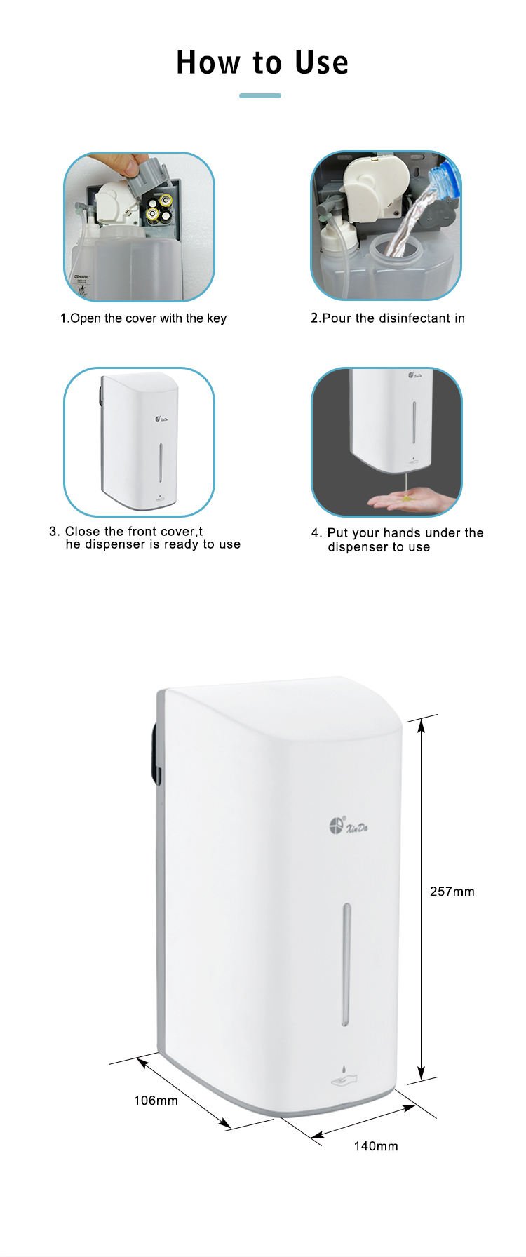 foam soap dispensers