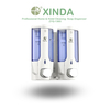 Push Shampoo Shower Wall-mounted Double Liquid Soap Dispenser