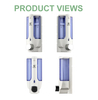 The XinDa ZYQ138 Low Price Bathroom Liquid Wall Mounted Soap Dispenser with Drip Press Manual Soap Dispenser