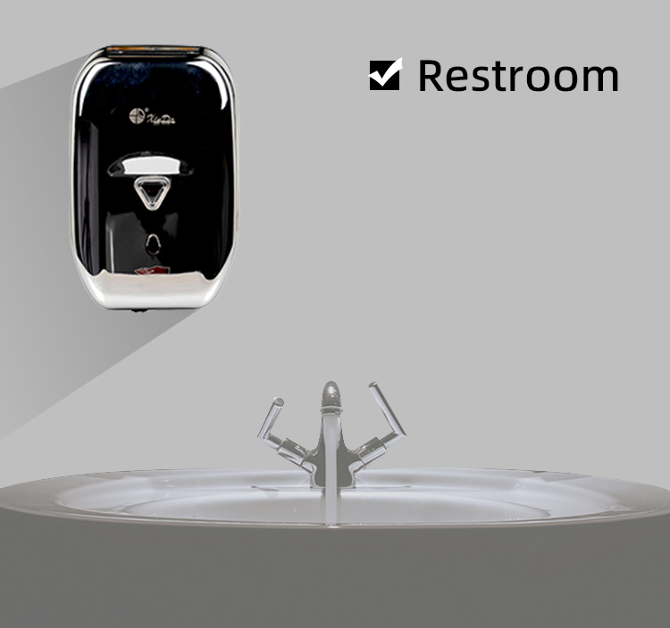 stainless steel soap dispenser