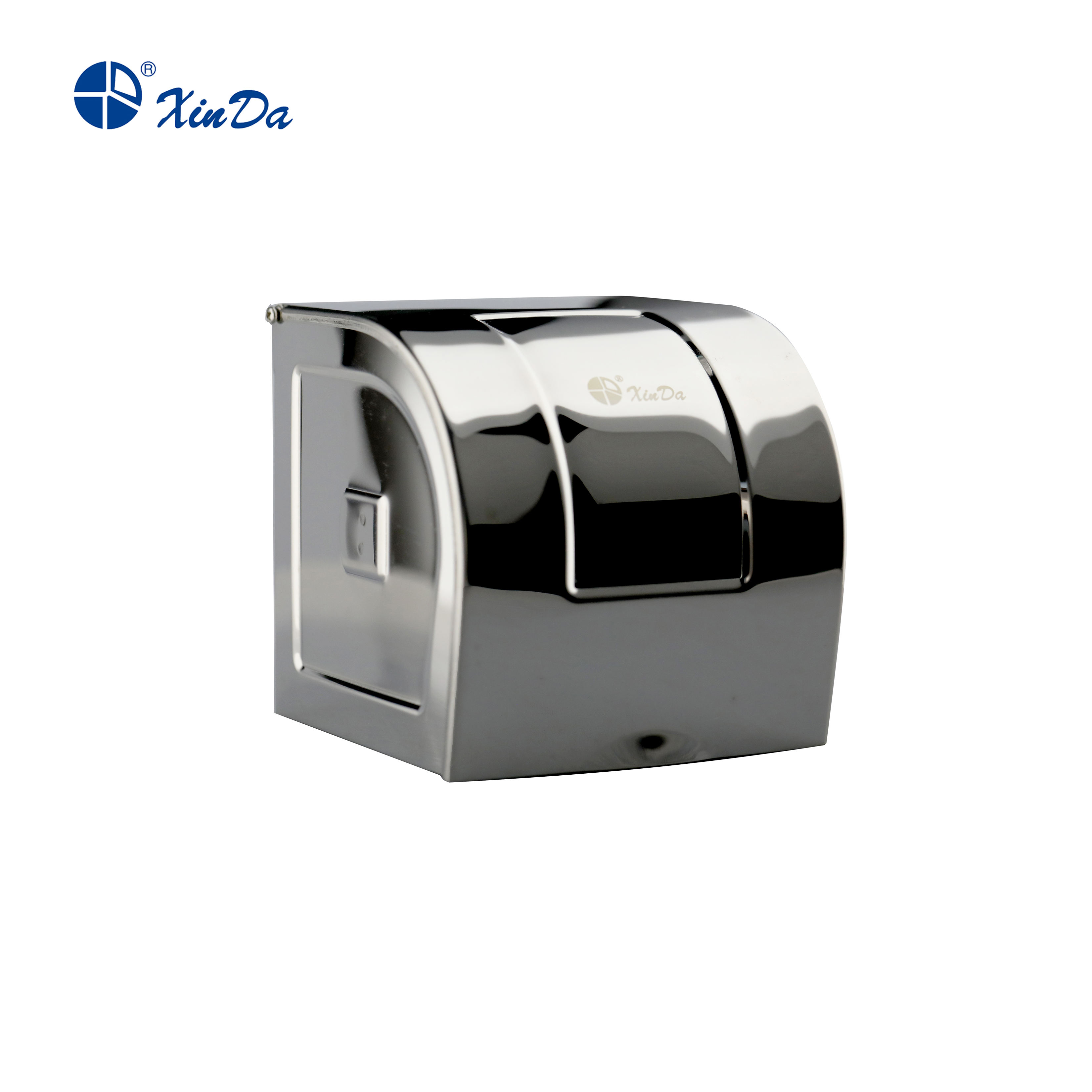 white toilet paper holder