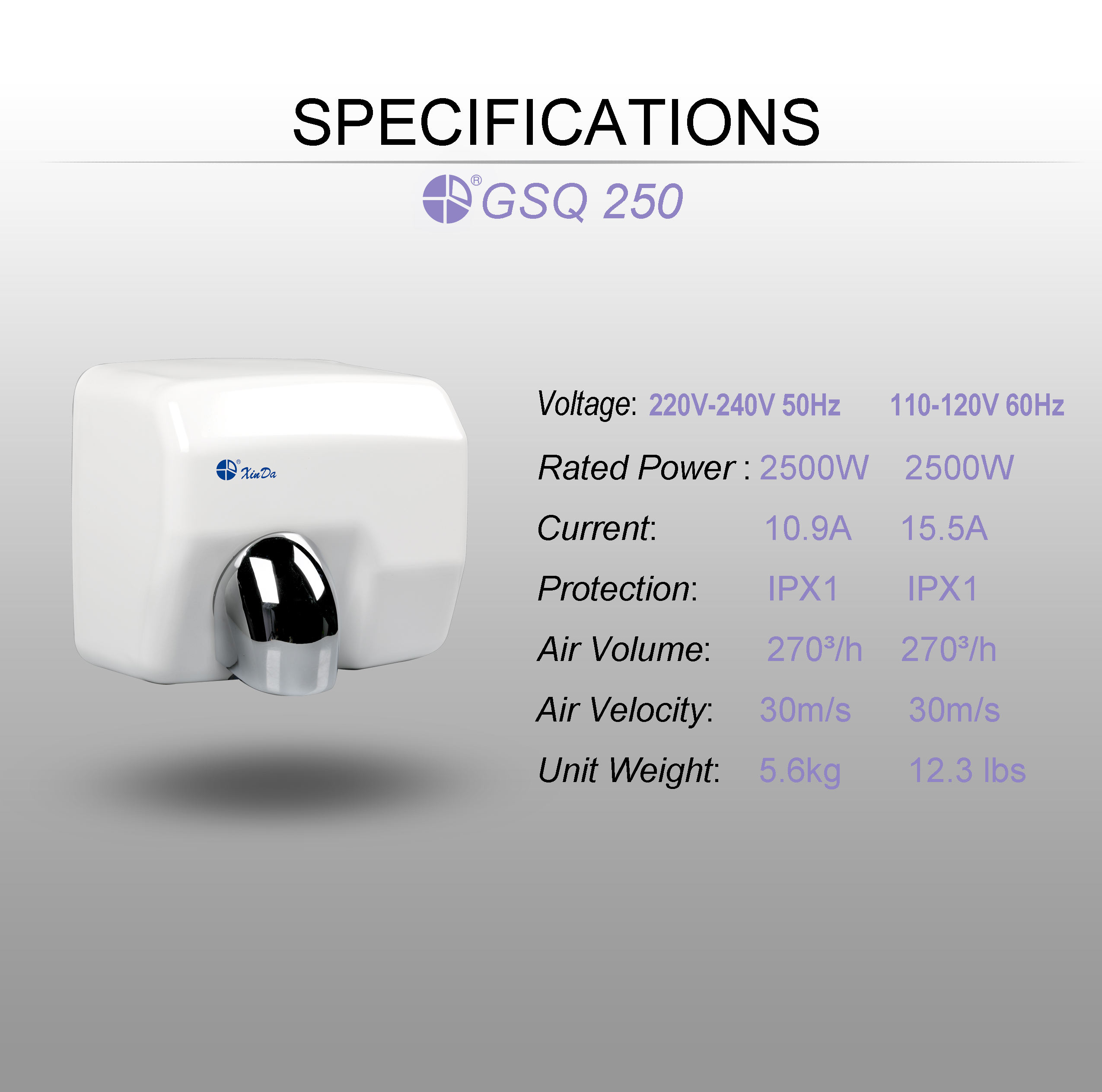 hand dryers commercial