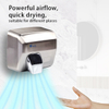 Automatic Hand Dryer Stainless Steel Wall-mounted for Toilet