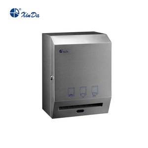The XinDa CZQ20K Top grade Commercial Wall Mounted kitchen roll tissue dispenser with suction cup Paper dispenser