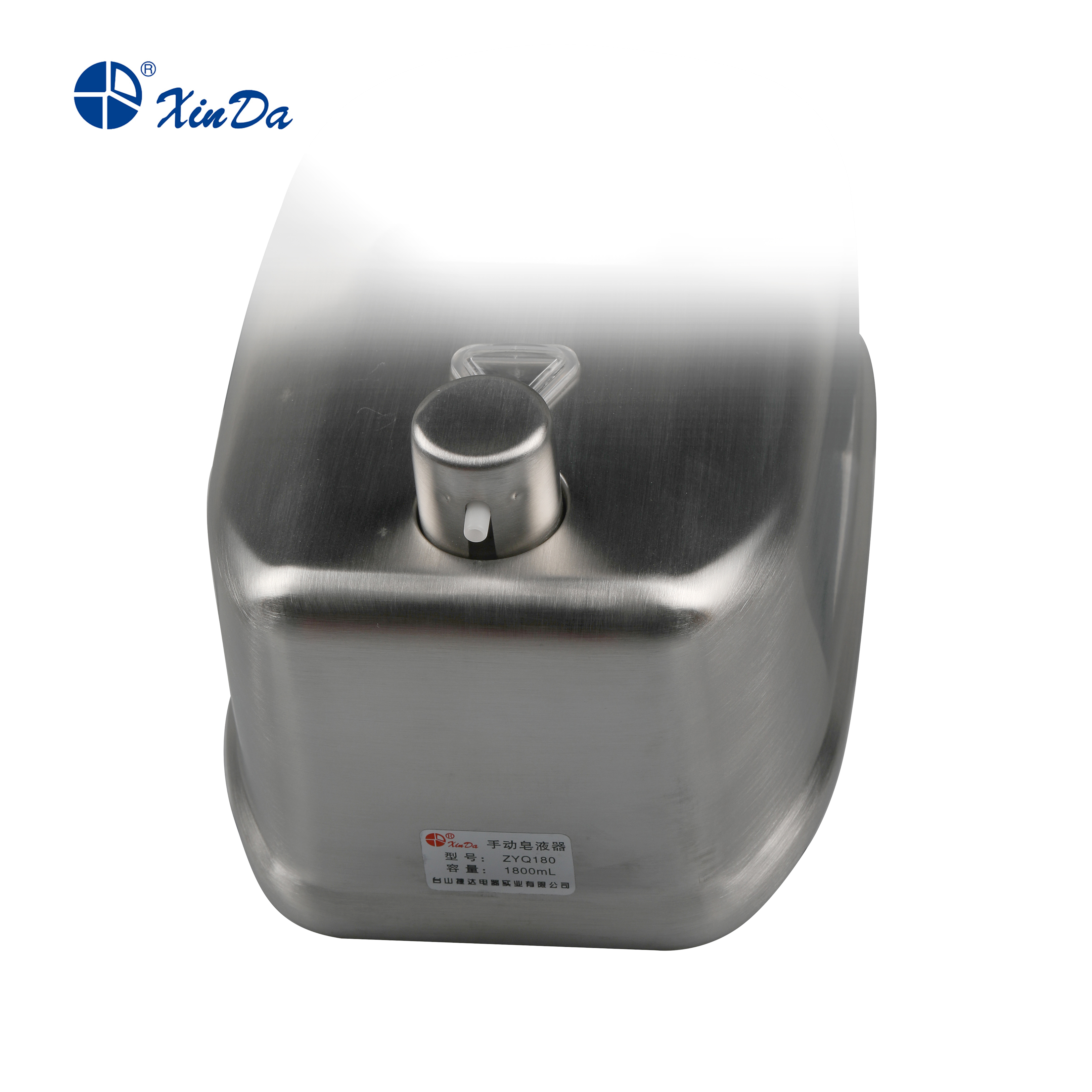 stainless steel soap dispenser